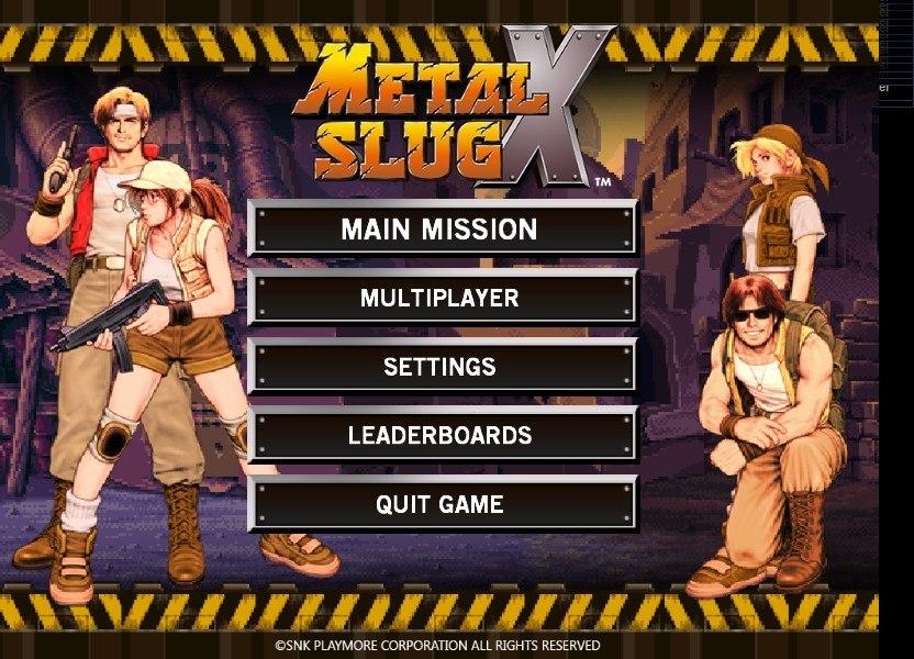 Screen Shot image 1 METAL SLUG X بي سي ستيم كود رقمي
