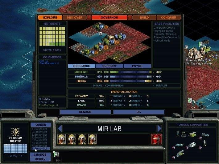 Screen Shot image 1 Sid Meier'S Alpha Centauri Planetary Pack GOG كود رقمي