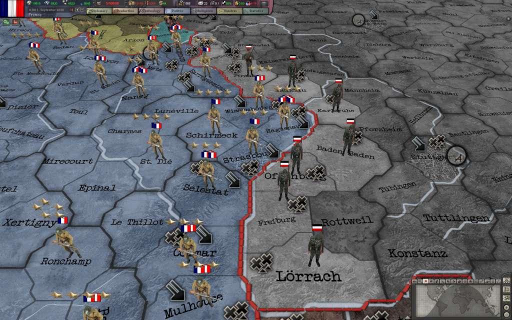 Screen Shot image 0 Hearts Of Iron III - Sounds Of Conflict DLC ستيم كود رقمي