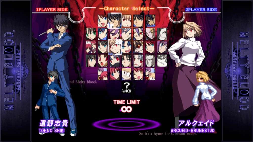 Screen Shot image 0 Melty Blood Actress Again Current كود ستيم كود رقمي