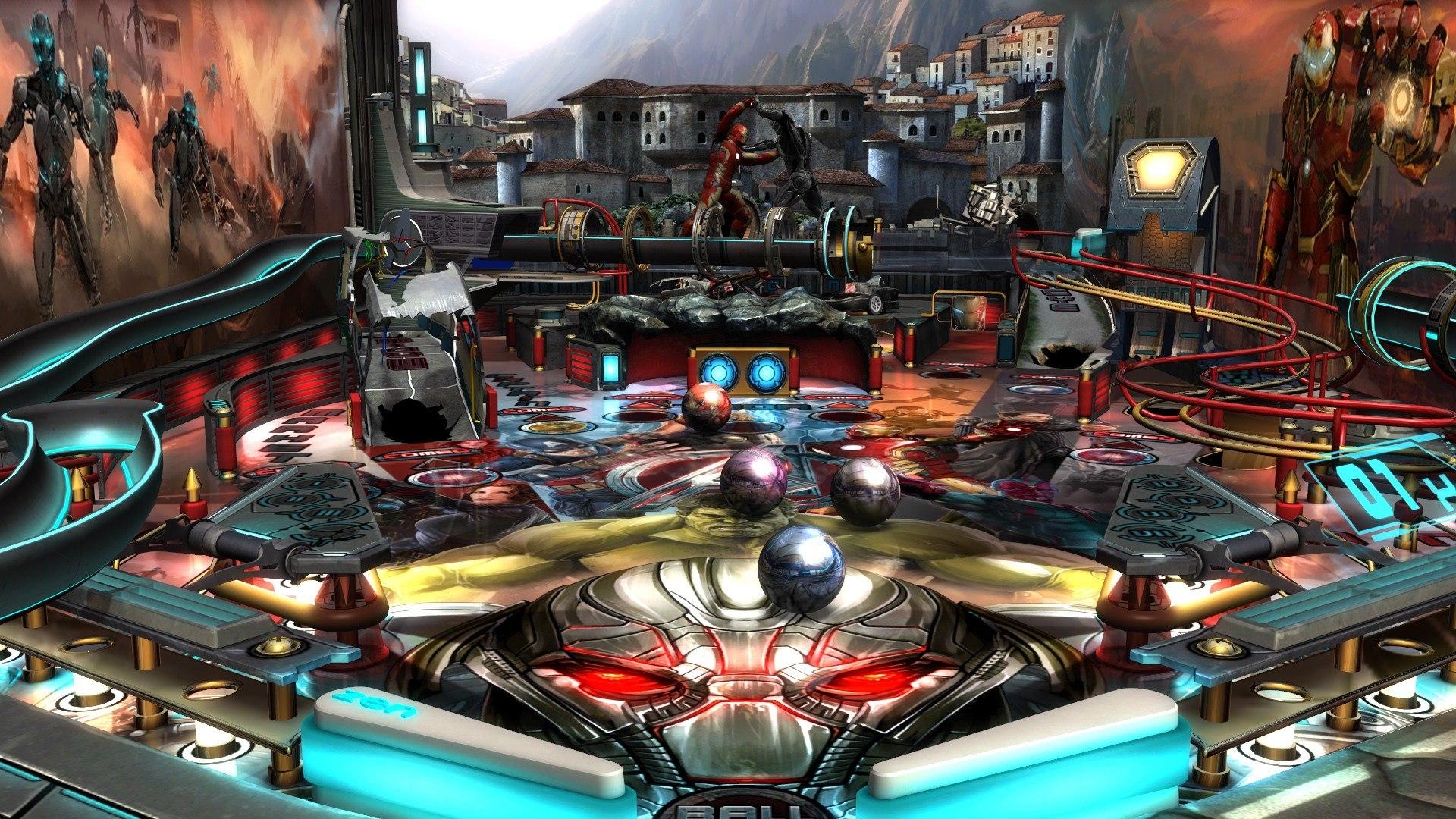 Screen Shot image 0 Pinball FX2 - Marvel'S Avengers: Age Of Ultron DLC ستيم كود رقمي