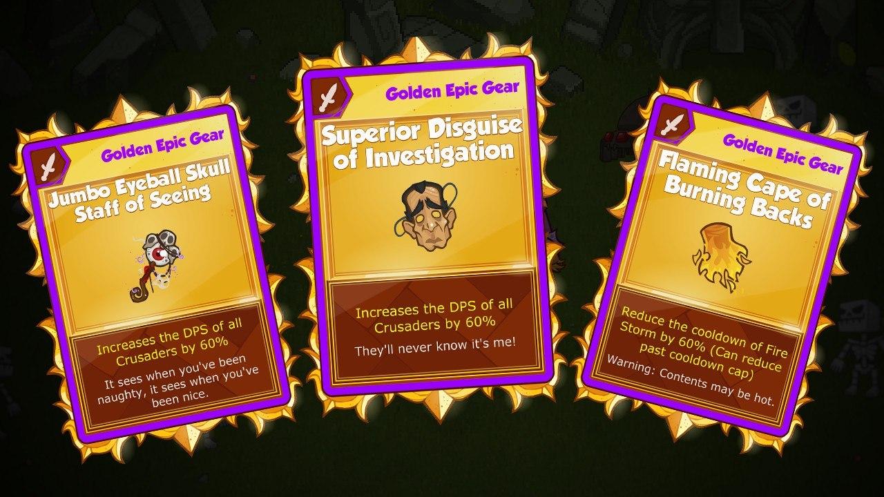 Screen Shot image 0 Crusaders Of The Lost Idols - Legendary Starter Pack DLC بي سي ستيم كود رقمي