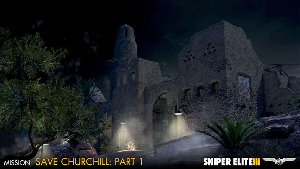Screen Shot image 0 Sniper Elite III - Save Churchill Part 1: In Shadows DLC ستيم كود رقمي