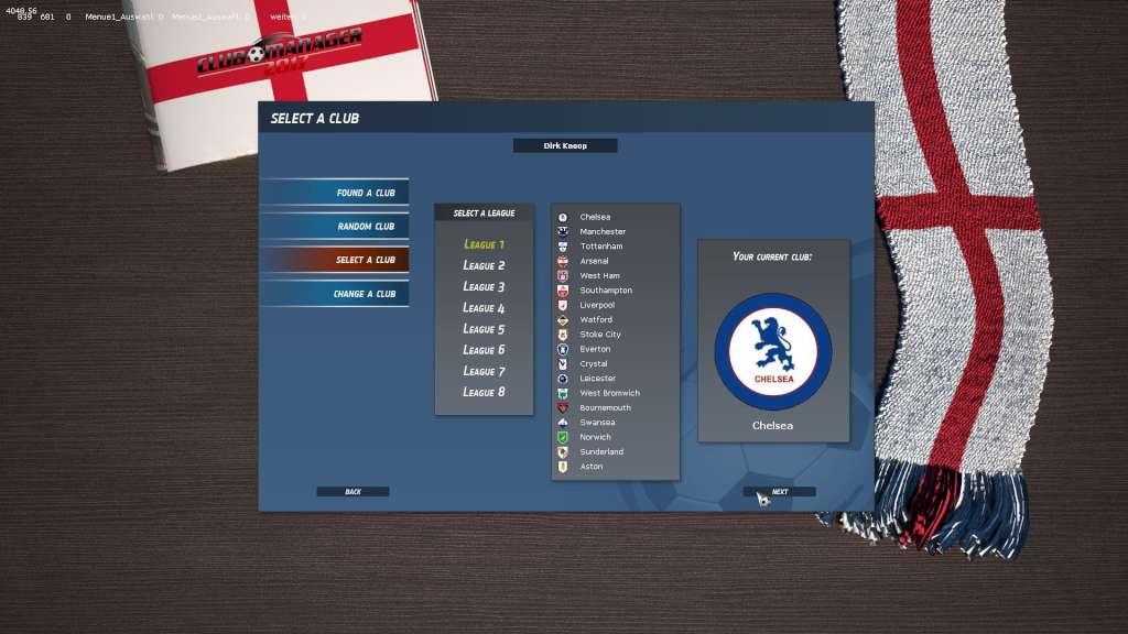 Screen Shot image 0 Club Manager 2017 ستيم كود رقمي
