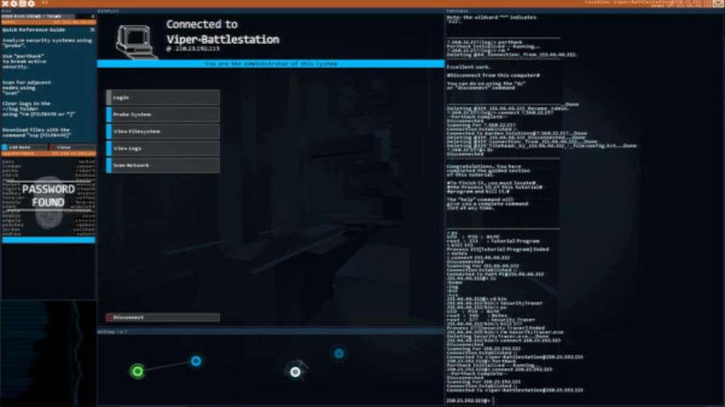 Screen Shot image 0 Hacknet اصدار الديلوكس اوروبي بي سي ستيم كود رقمي
