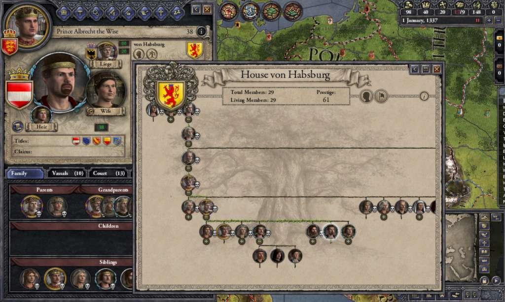 Screen Shot image 5 Crusader Kings II - Dynasty Shields DLC ستيم كود رقمي