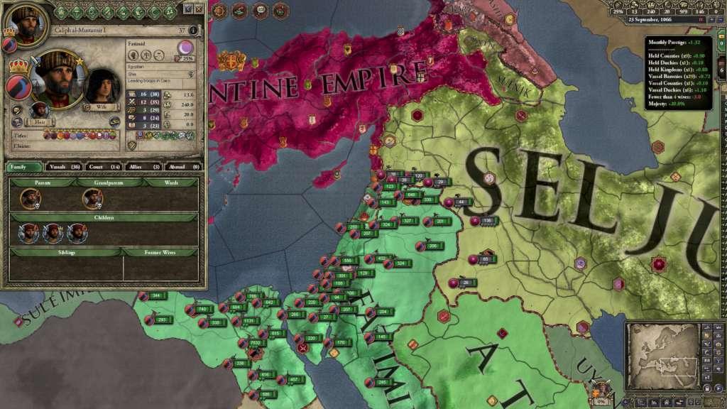 Screen Shot image 1 Crusader Kings II - Sword Of Islam DLC ستيم كود رقمي