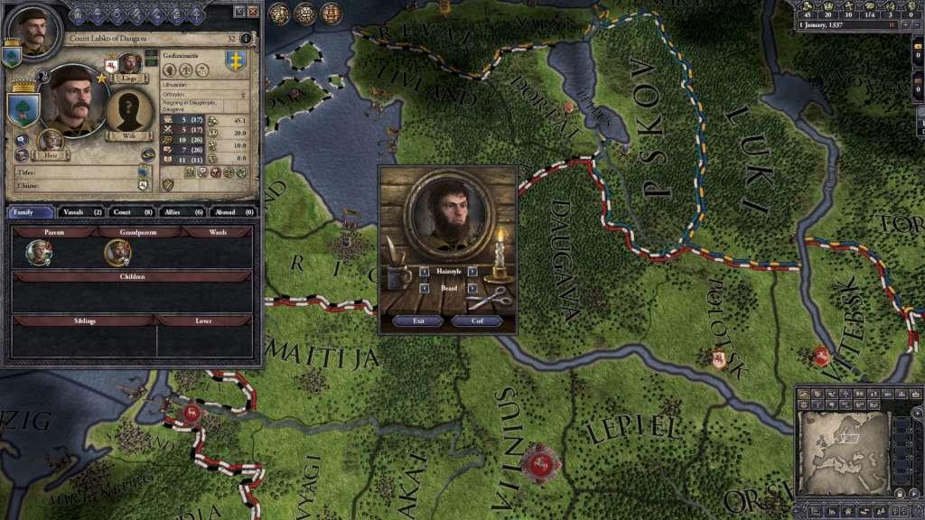 Screen Shot image 4 Crusader Kings II - Customization Pack DLC بي سي ستيم كود رقمي