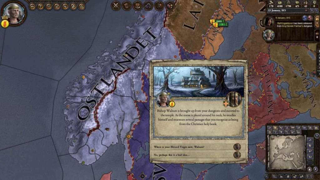 Screen Shot image 5 Crusader Kings II - The Old Gods DLC بي سي ستيم كود رقمي