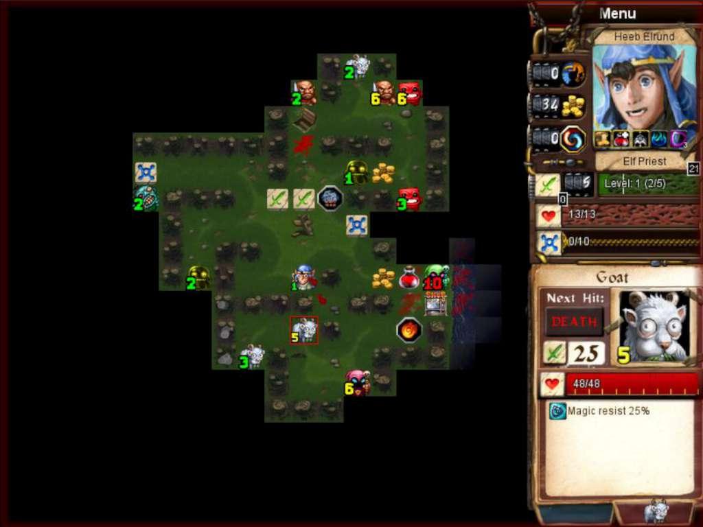 Screen Shot image 4 Desktop Dungeons ستيم كود رقمي