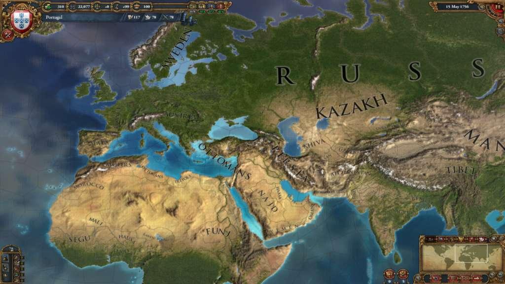 Screen Shot image 4 Europa Universalis IV Digital Extreme اصدار + طلب مسبق Bonus + Call To Arms Pack بي سي ستيم كود رقمي