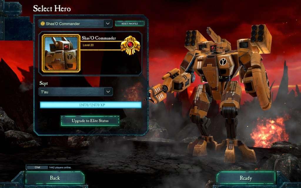 Screen Shot image 2 Warhammer 40,000: Dawn Of War II: Retribution - Last Stand Tau Commander DLC بي سي ستيم كود رقمي