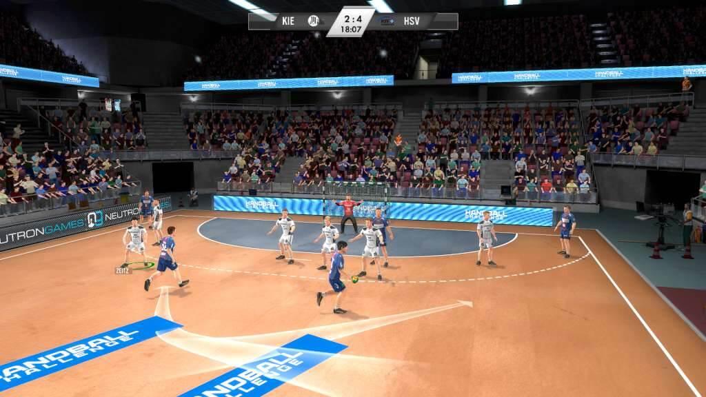 Screen Shot image 0 IHF Handball Challenge 14 بي سي ستيم كود رقمي