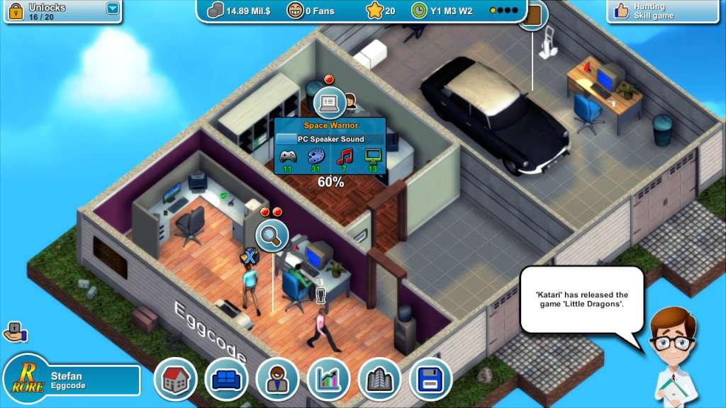 Screen Shot image 2 Mad Games Tycoon ستيم كود رقمي