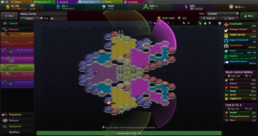 Screen Shot image 2 Star Ruler 2 GOG كود رقمي