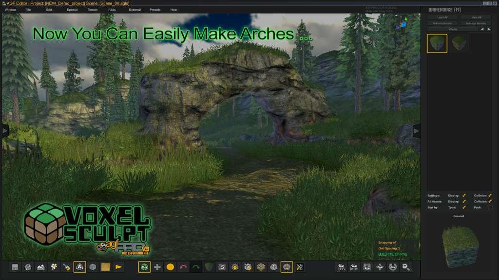 Screen Shot image 4 Axis Game Factory'S AGFPRO - Voxel Sculpt DLC بي سي ستيم كود رقمي