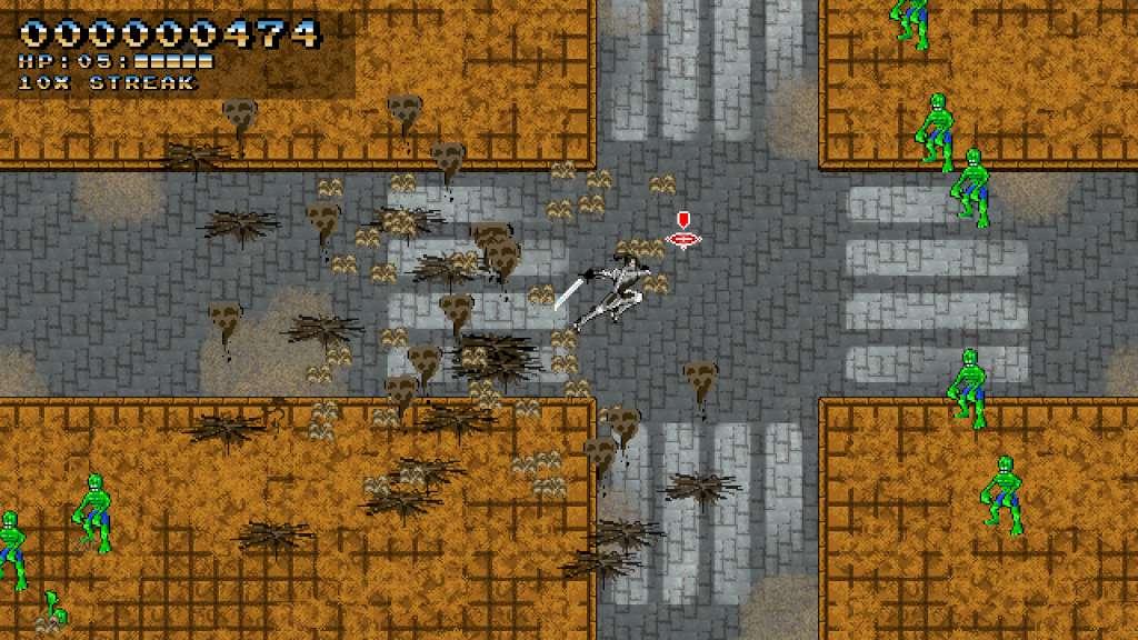 Screen Shot image 3 Space Robot Samurai Zombie Slayer ستيم كود رقمي