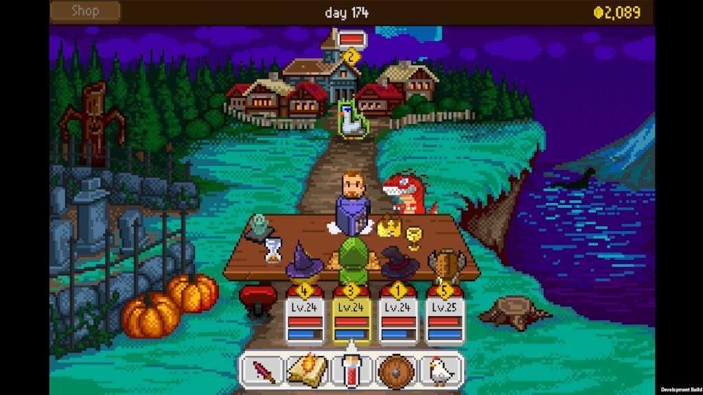 Screen Shot image 4 Knights Of Pen And Paper - Haunted Fall DLC ستيم كود رقمي