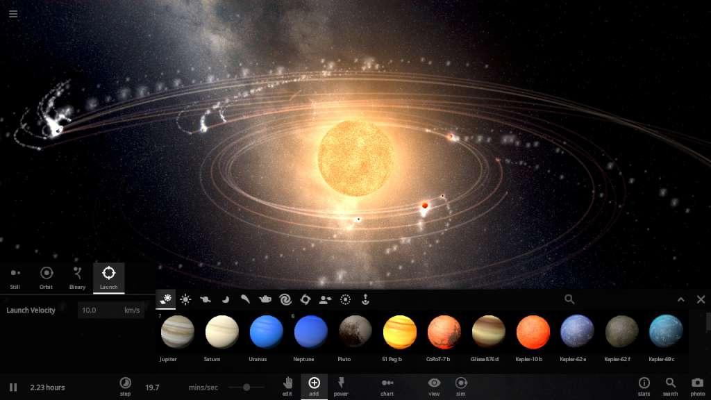 Screen Shot image 4 Universe Sandbox رابط هديه ستيم