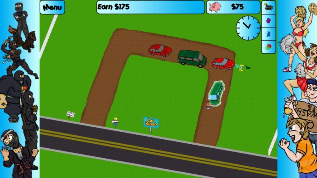 Screen Shot image 5 Car Washer: Summer Of The Ninja بي سي ستيم كود رقمي