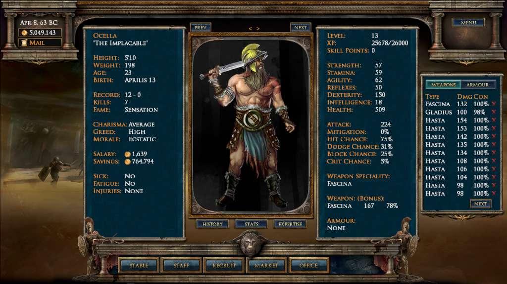 Screen Shot image 1 Age Of Gladiators ستيم كود رقمي