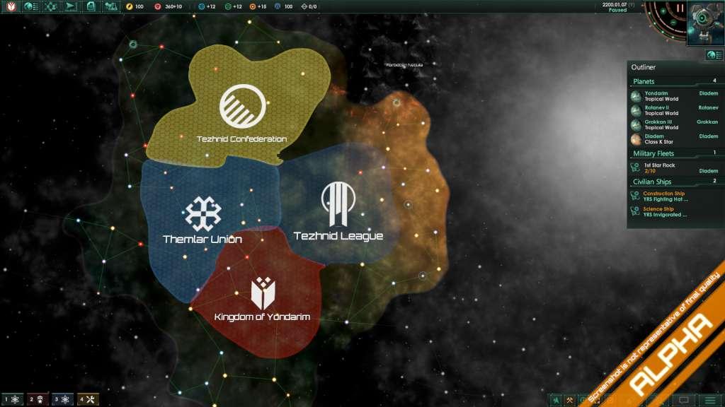 Screen Shot image 1 Stellaris: Starter Pack ستيم حساب