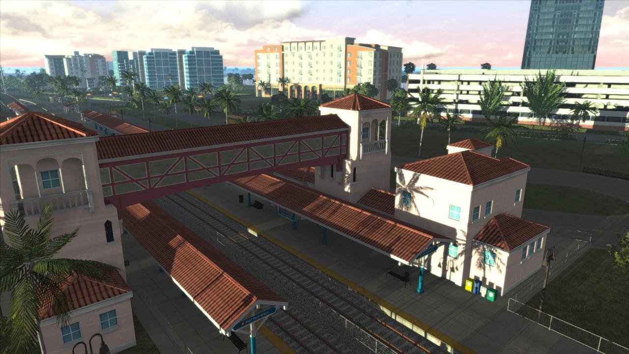 Screen Shot image 1 Train Simulator: Miami - West Palm Beach Route Add-On DLC ستيم كود رقمي