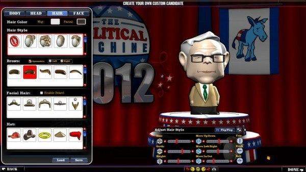 Screen Shot image 3 The Political Machine 2012 ستيم هدية
