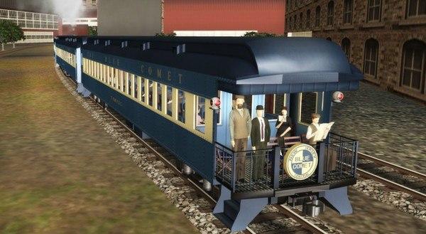 Screen Shot image 0 Trainz Simulator DLC: Blue Comet ستيم كود رقمي