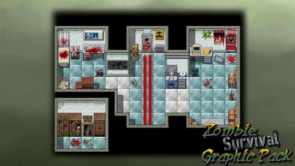 Screen Shot image 1 RPG Maker: Zombie Survival Graphic Pack ستيم كود رقمي