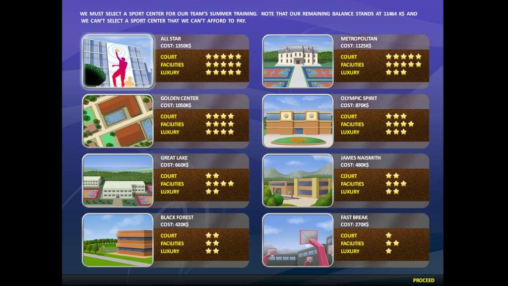 Screen Shot image 1 World Basketball Tycoon EN لغة فقط ستيم كود رقمي
