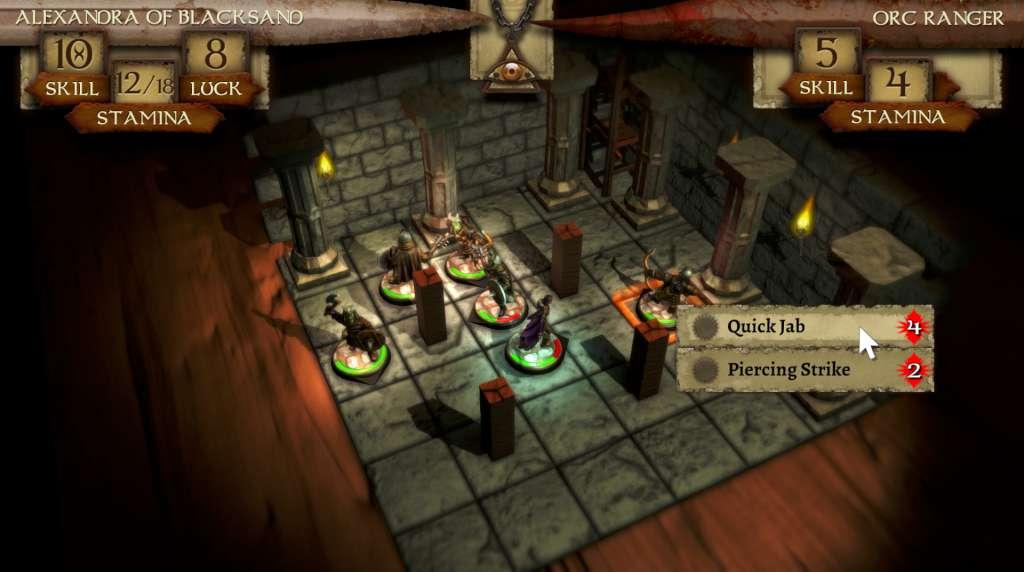 Screen Shot image 1 The Warlock Of Firetop Mountain ستيم كود رقمي