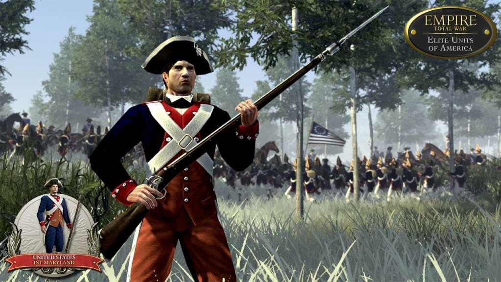 Screen Shot image 0 Empire: Total War - Elite Units Of America DLC ستيم كود رقمي