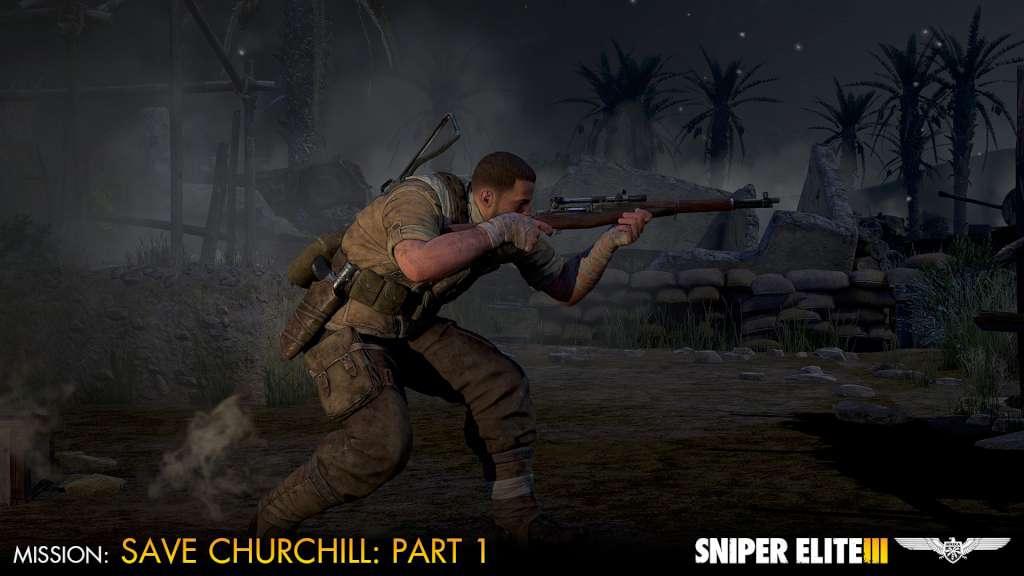 Screen Shot image 1 Sniper Elite III - Save Churchill Part 1: In Shadows DLC ستيم كود رقمي