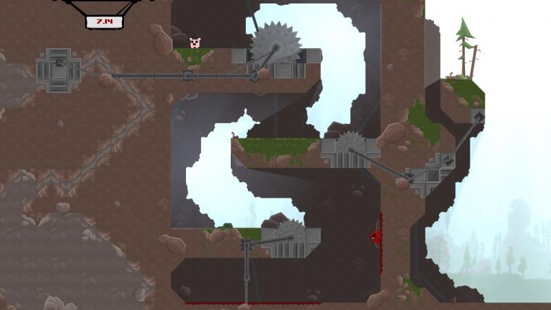 Screen Shot image 0 Super Meat Boy بي سي ستيم هدية