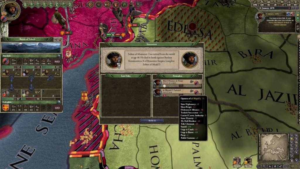 Screen Shot image 0 Crusader Kings II - Sword Of Islam DLC ستيم كود رقمي