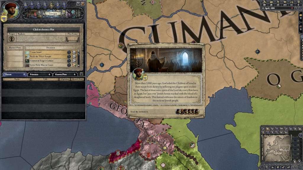 Screen Shot image 2 Crusader Kings II - Sons Of Abraham DLC بي سي ستيم كود رقمي