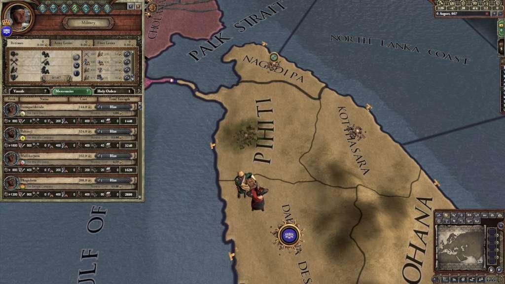 Screen Shot image 1 Crusader Kings II - Rajas Of India DLC بي سي ستيم كود رقمي