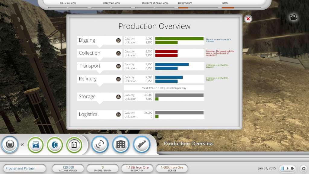 Screen Shot image 0 Mining Industry Simulator ستيم كود رقمي