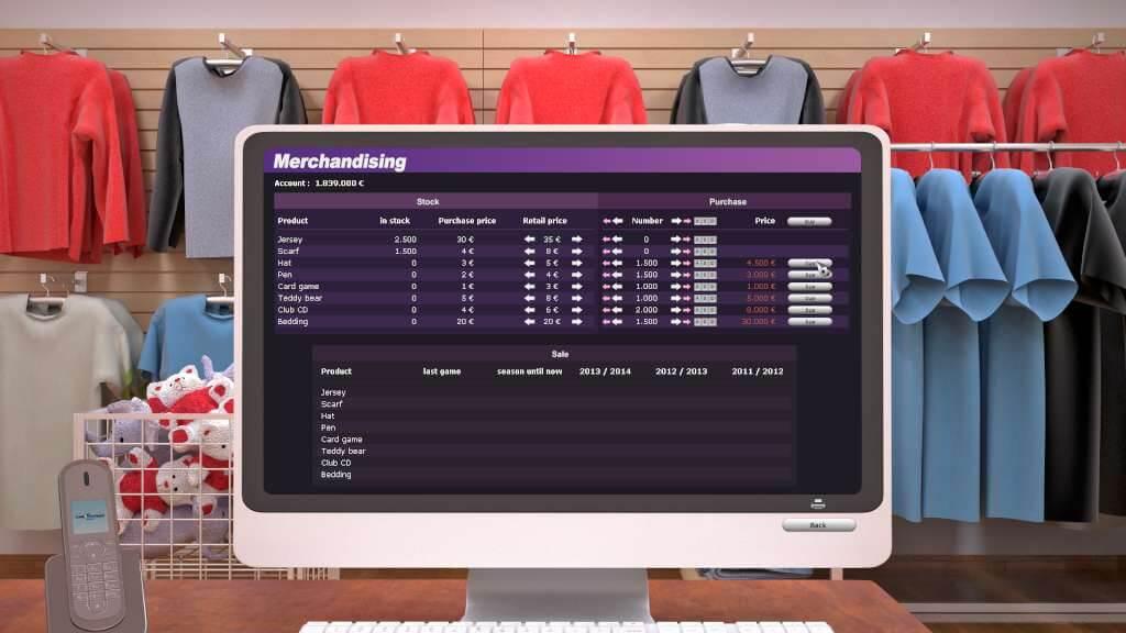 Screen Shot image 4 Club Manager 2015 ستيم كود رقمي