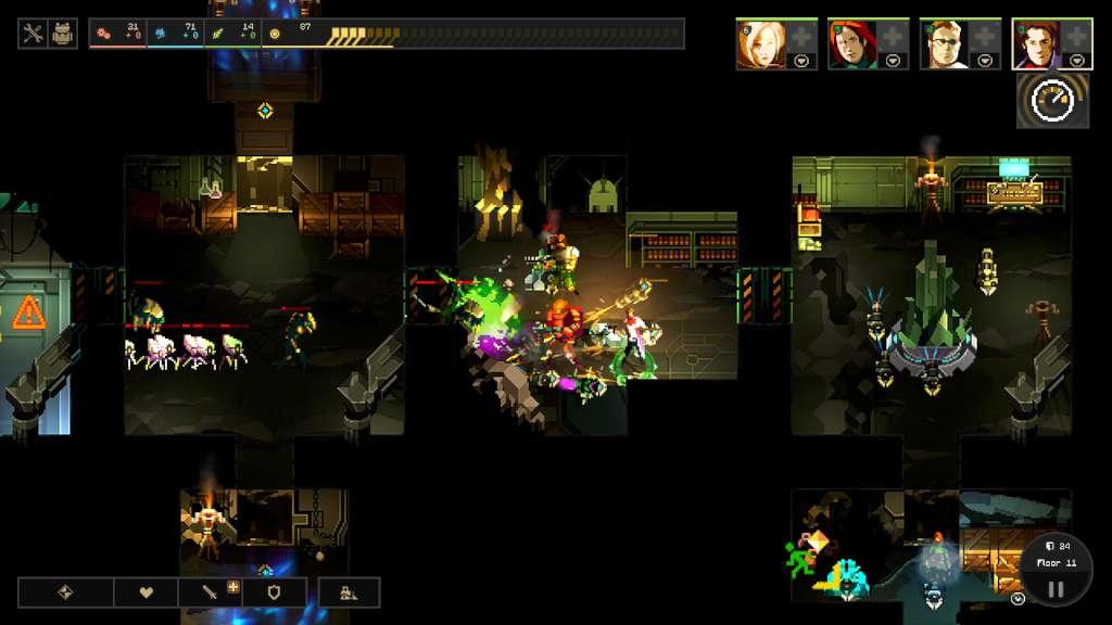 Screen Shot image 1 Dungeon Of The Endless - Pixel اصدار اوروبي بي سي ستيم كود رقمي