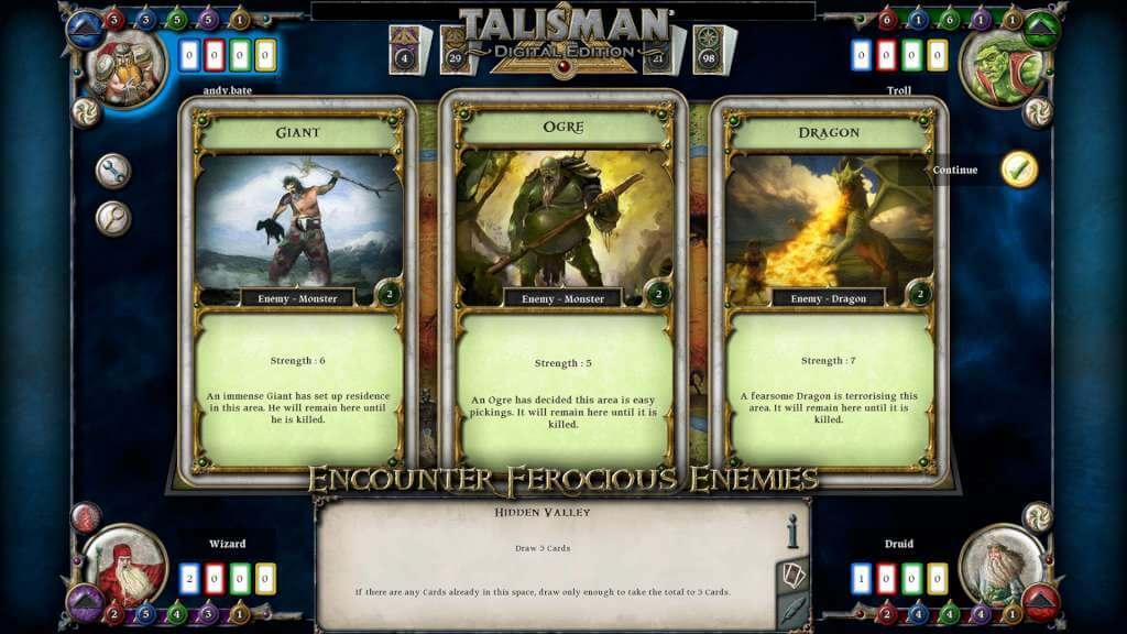 Screen Shot image 4 Talisman: Digital اصدار + 3 Expansions حزمة ستيم كود رقمي