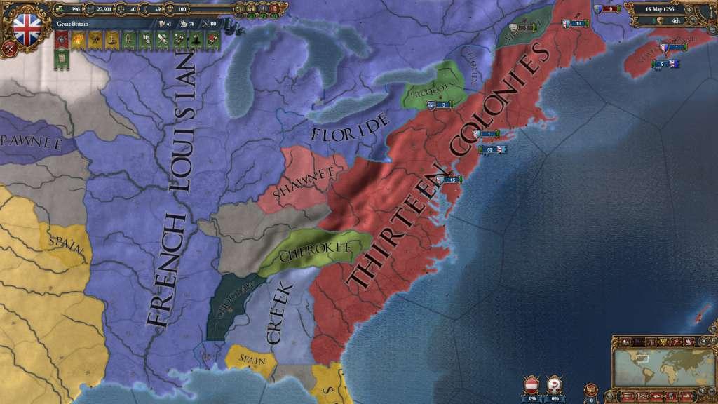 Screen Shot image 4 Europa Universalis IV - Songs Of The New World Pack DLC ستيم كود رقمي