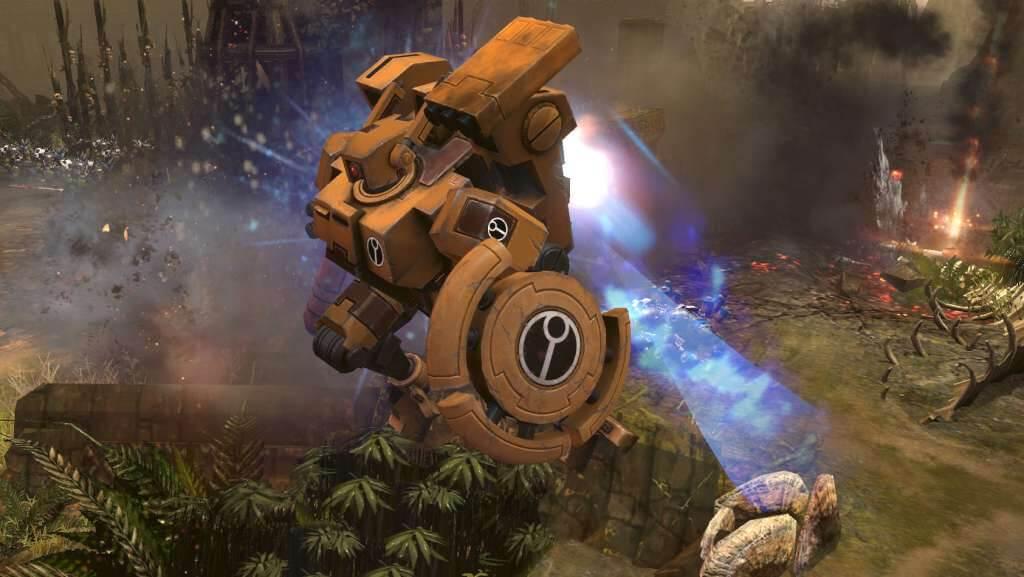 Screen Shot image 0 Warhammer 40,000: Dawn Of War II: Retribution - Last Stand Tau Commander DLC بي سي ستيم كود رقمي