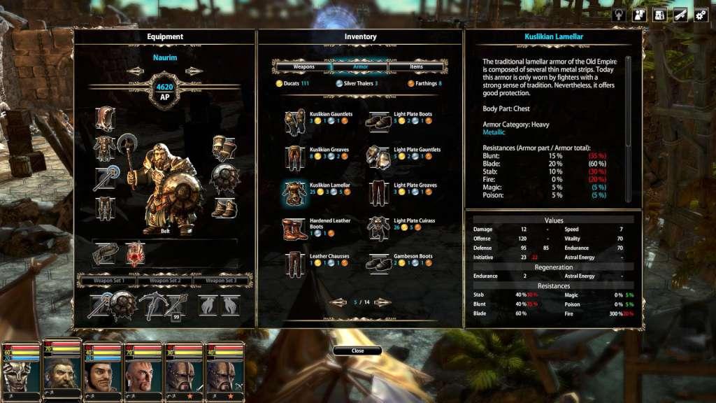 Screen Shot image 4 Blackguards 2 اوروبي بي سي ستيم كود رقمي
