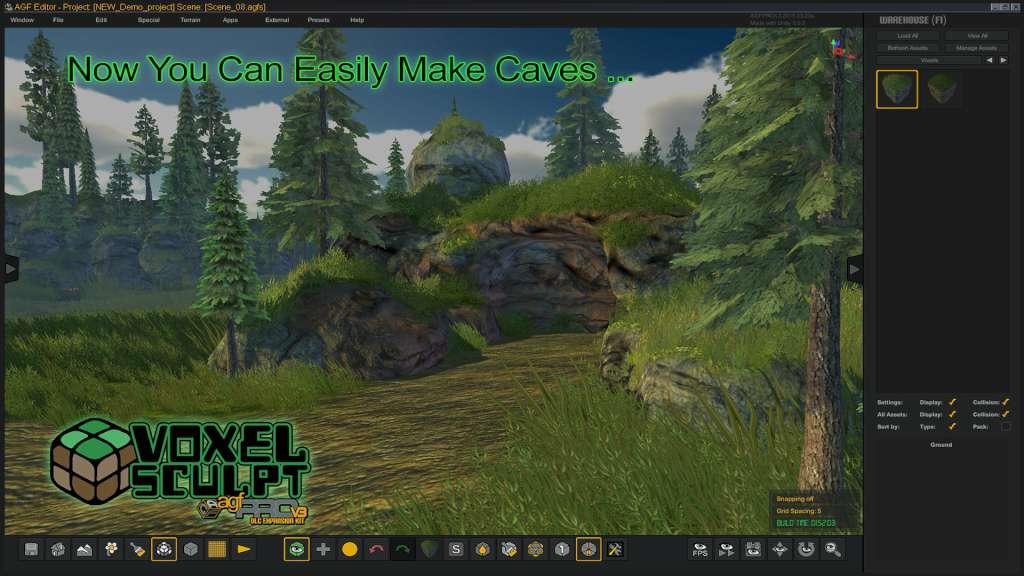 Screen Shot image 0 Axis Game Factory'S AGFPRO - Voxel Sculpt DLC بي سي ستيم كود رقمي