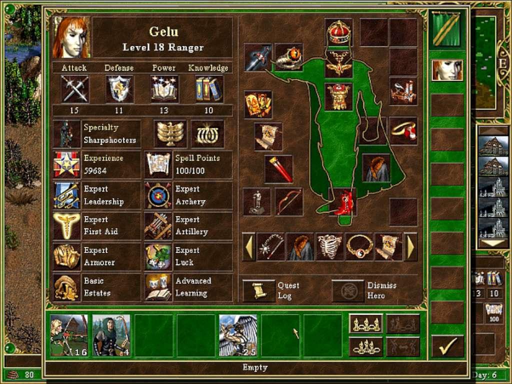 Screen Shot image 4 Heroes Of Might And Magic 3: Complete GOG كود رقمي