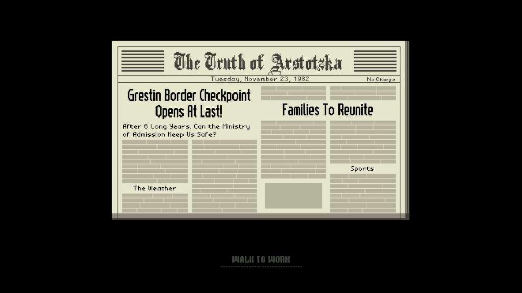 Screen Shot image 5 Papers, Please ستيم كود رقمي