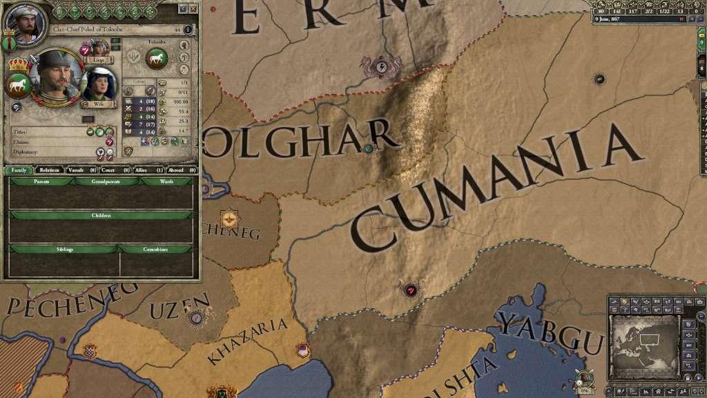 Crusader Kings II - Horse Lords DLC اوروبي رابط هديه ستيم