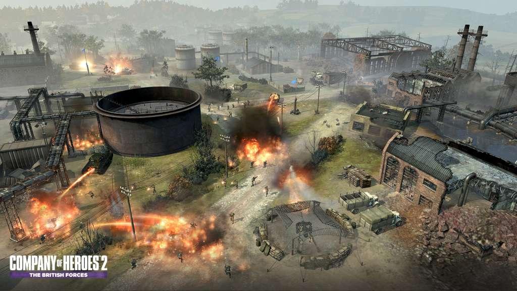 Screen Shot image 1 Company Of Heroes 2 - The British Forces اوروبي ستيم كود رقمي